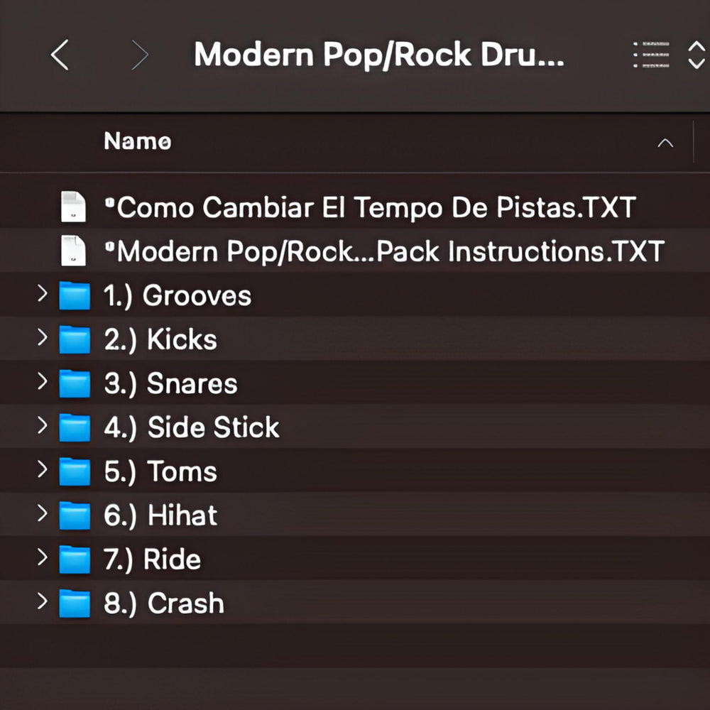 
                  
                    Modern Pop/Rock Drum Sample & Loop Pack
                  
                