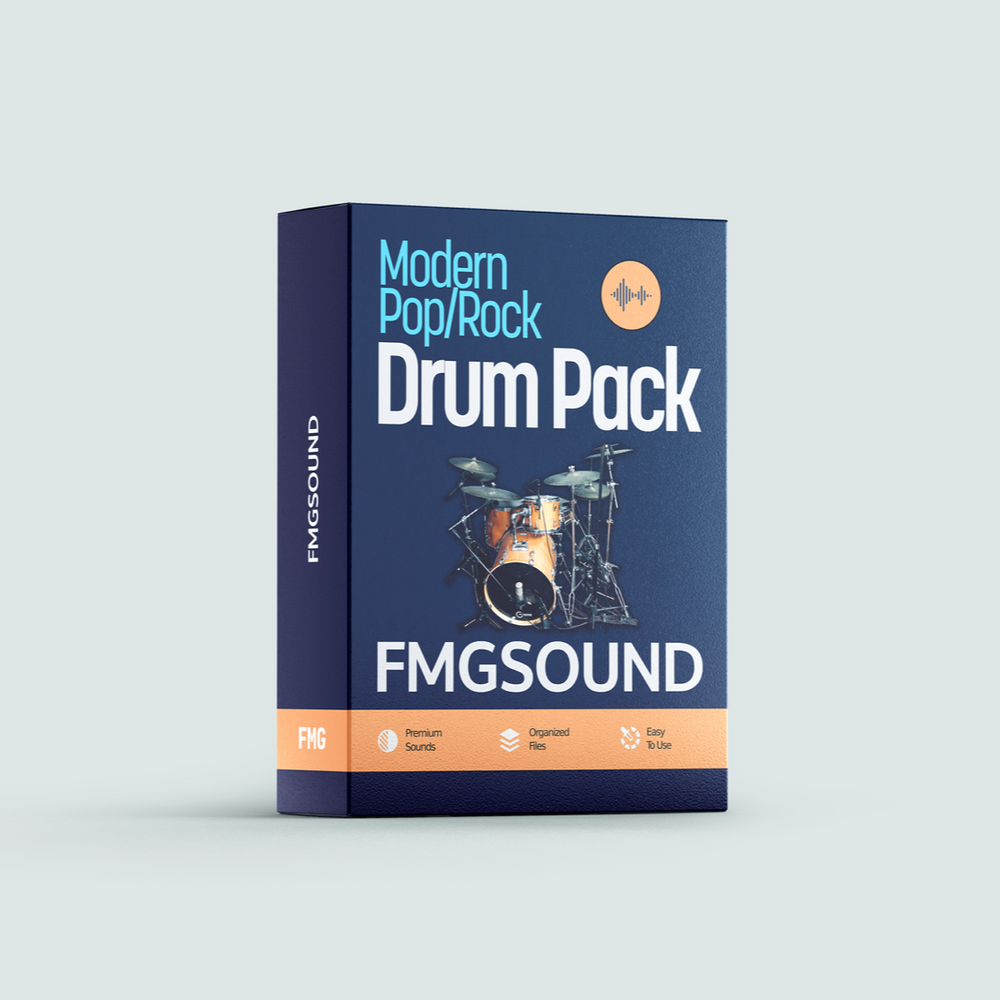 Modern Pop/Rock Drum Sample & Loop Pack